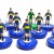 Subbuteo Andrew Table Soccer Boca Juniors 1981 on classic Hasbro bases